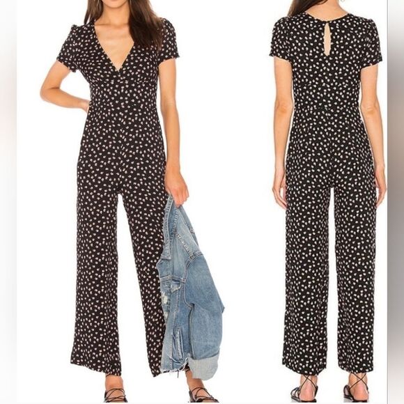 Free People MIA Floral Bud Jumpsuit